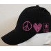 US Army Hat Military Adjustable Ladies Ballcap pink Womans Support Troops  eb-70536769