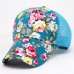 Low Price Floral Baseball Caps Spring Summer Casual Sun Hats Snapback Net Mesh  eb-09085188