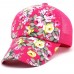 Low Price Floral Baseball Caps Spring Summer Casual Sun Hats Snapback Net Mesh  eb-09085188