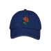 RED ROSE STEM Dad Hat Embroidered Rose Baseball Cap Hat  Many Colors Available   eb-03576561