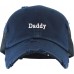 Daddy Embroidery Dad Hat Cotton Adjustable Baseball Cap Unconstructed  eb-69798713