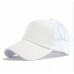Adjustable Summer  Glitter Ponytail Baseball Cap Messy Bun Snapback Hat US  eb-15930065
