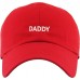 Daddy Embroidery Dad Hat Cotton Adjustable Baseball Cap Unconstructed  eb-33010438