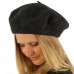Classic Winter 100% Wool Warm French Basque Beret Tam Beanie Hat Cap Charcoal 741459484231 eb-98514924