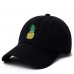 Cool   Black Baseball Cap Pineapples Hat HipHop Adjustable Bboy Cap AY  eb-77138426