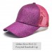 Drop Shipping CC Glitter Ponytail Baseball Cap  Messy Girls Snapback Caps  eb-13083490