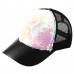  s Ponytail Adjustable Baseball Cap Sequins Shiny Messy Bun Hat Sun Caps  eb-91657709