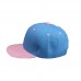 Baseball Cap Plain Blank Snapback Hip Hop Adjustable Fitted Peak Flat Sun Hat US  eb-69641474
