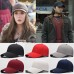   Plain Fitted Curved Visor Baseball Cap Hat Solid Blank Color Caps Hats  eb-21029266