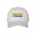 PRIDE BLOCK Dad Hat Low Profile Embroidered Rainbow Baseball Caps  Many Colors  eb-47377637