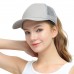 Summer  Glitter High Bun Ponytail Mesh Baseball Cap Messy Adjustable Hat  eb-14985138