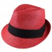 Gelante Unisex Summer Fedora Panama Straw Hats with Band (Ship in a BOX)  eb-78812446