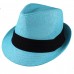 Gelante Unisex Summer Fedora Panama Straw Hats with Band (Ship in a BOX)  eb-78812446