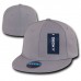 DECKY CLASSIC RETRO FLAT BILL FLEX 6 PANEL FITTED BASEBALL CAPS HATS  eb-21417159