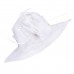 s Floral Polyester Feather Kentucky Derby Cap Wedding Church Sun Hat A340  eb-46305140