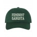 Feminist Gangsta Embroidered Baseball Cap Many Colors Available   eb-41895636