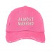 ALMOST MARRIED Distressed Dad Hat Newly Wed Baseball Cap Many Colors Available  eb-67536224
