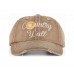 Country Yall Daisy Flower Western Distressed Baseball Hat Cap Red Blue or Brown  eb-08347616