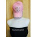 Bling Rhinestone Studded Front Baseball Cap Hat Ballcap Womans Tennis New Pink  eb-94193684