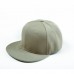 Baseball Cap Plain Blank Snapback Hip Hop Adjustable Fitted Peak Flat Sun Hat US  eb-93322897