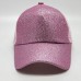 2018 Glitter Ponytail Baseball Cap Messy Bun Hat Summer  Mesh Truck Hats  eb-78564372