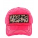 Adjustable Cheetah Leopard Blessed Vintage Hat Cap Purple Pink Turq. Blue Black  eb-95414947